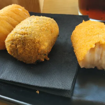 Croquetas en El Peñón de Sopelana