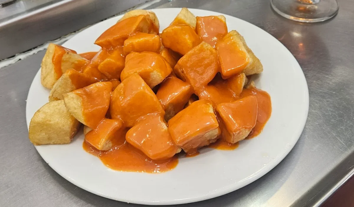 Patatas bravas en Cervecería Alonso
