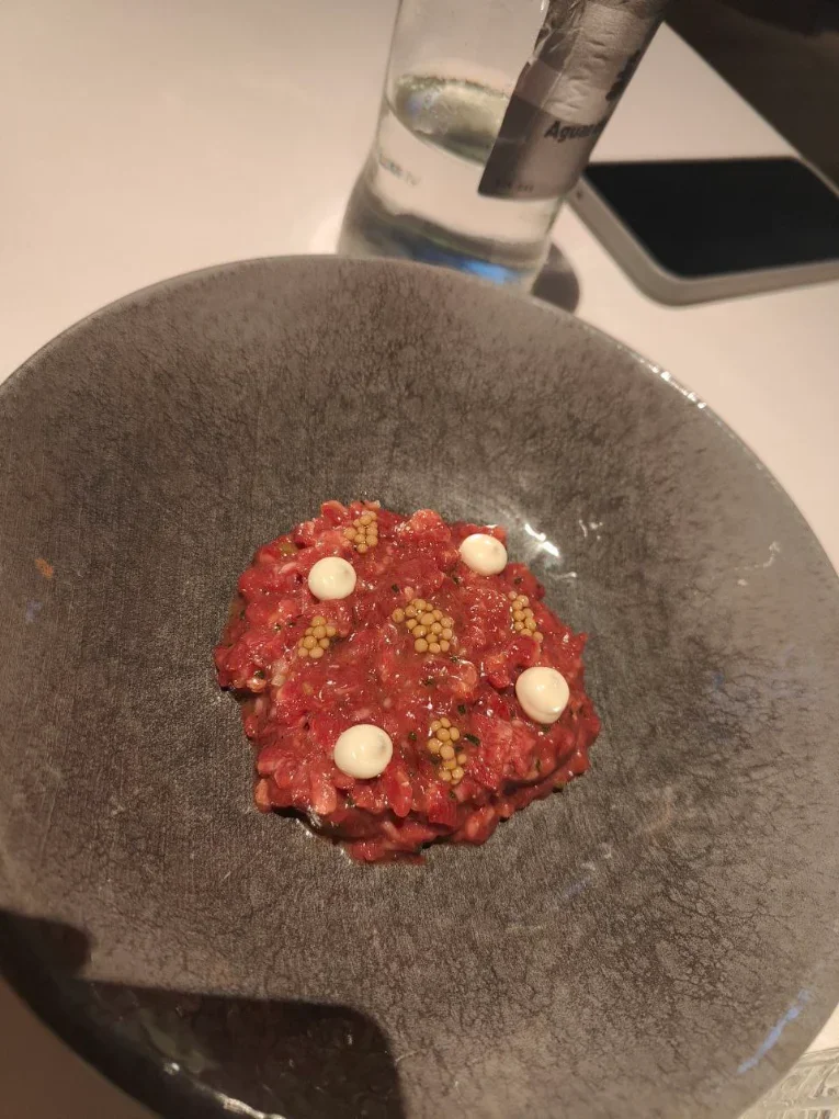 Steak tartar en El Santo Restaurante