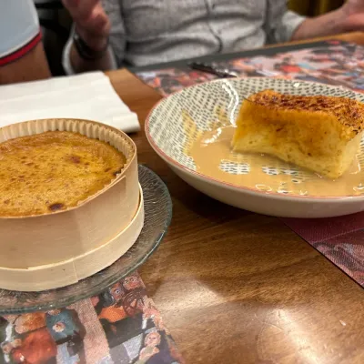 Tarta de queso en Bar El Globo