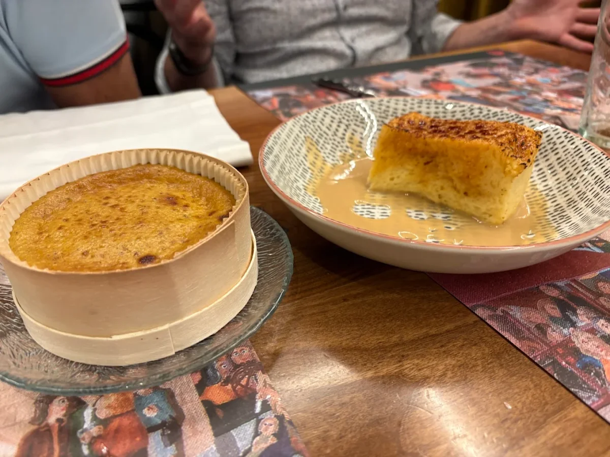 Tarta de queso en Bar El Globo