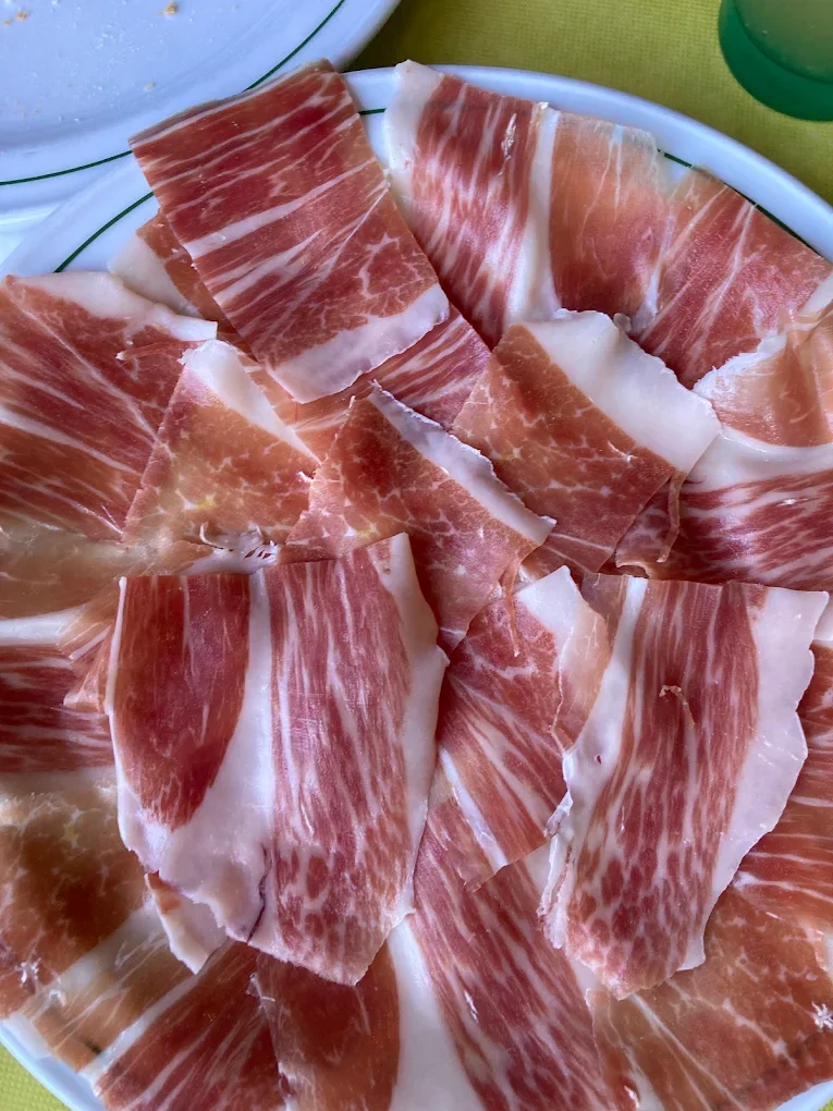 Jamón ibérico en Restaurante Grill Cumbres Canarias