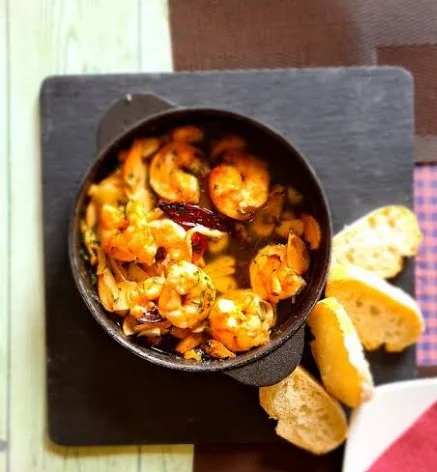 Gambas al ajillo