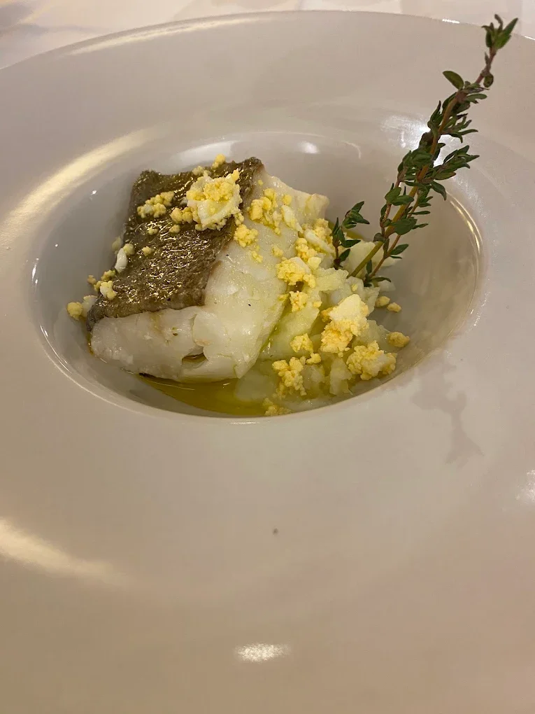 Bacalao confitado en Asador de Santiago