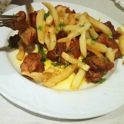 Carne fiesta en Restaurante Bodegón Casa Tomás