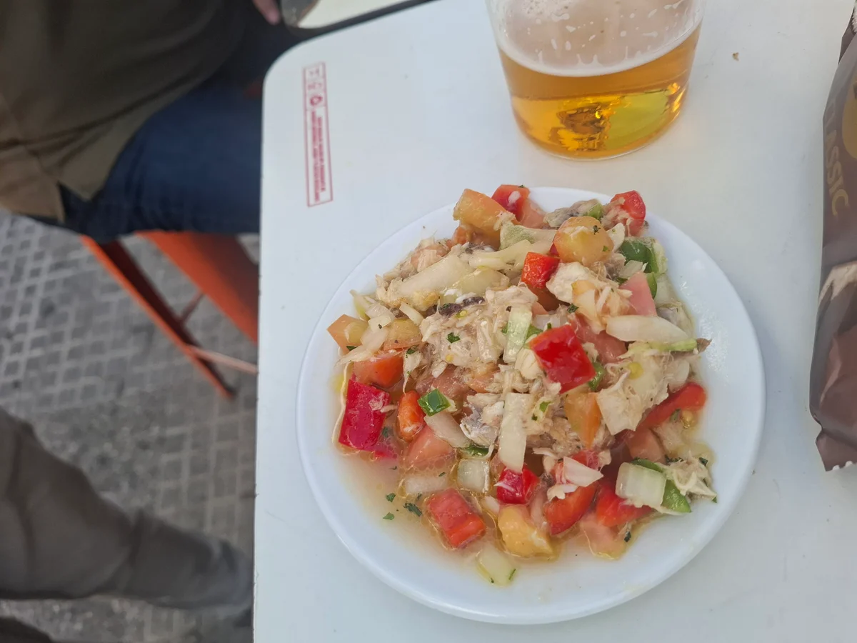 Picadillo de pescado en Las Banderillas