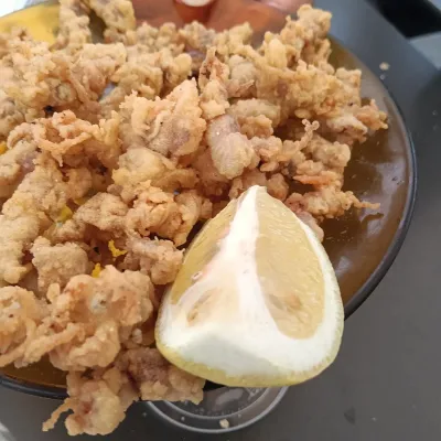 Puntillas de calamar en Bar Careta