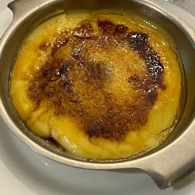 Crema catalana en Can Culleretes