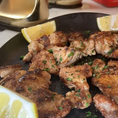 Mollejas de ternera en Abuela Herminia - Parrilla y Paellas