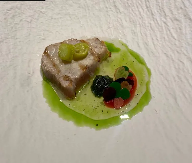 Tartar de bonito en Bailara Restaurant