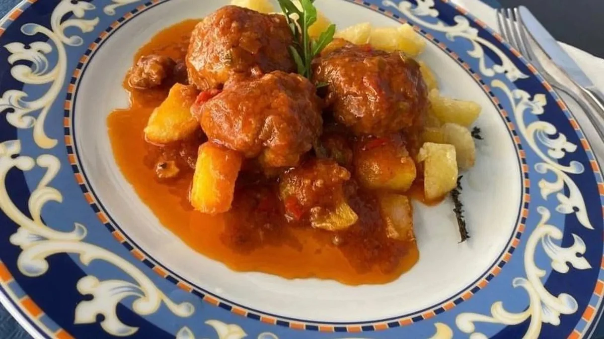 Albóndigas en El Escondite de Mendizábal