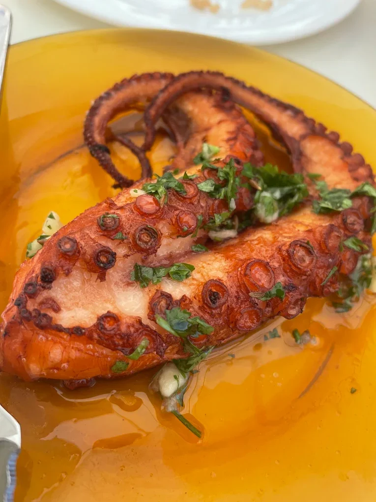 Pulpo frito