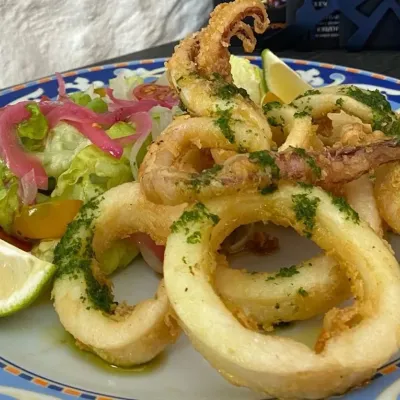 Calamar sahariano en El Escondite de Mendizábal