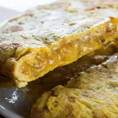 Tortilla de patatas en Restaurante Colósimo