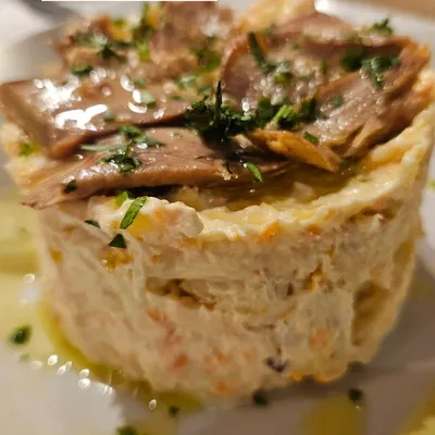 Ensaladilla en La Tabona Tasca