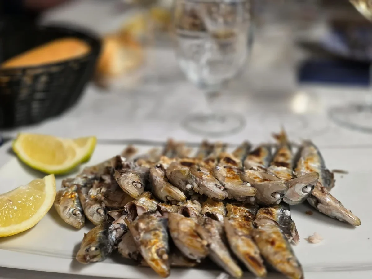 Sardinas asadas