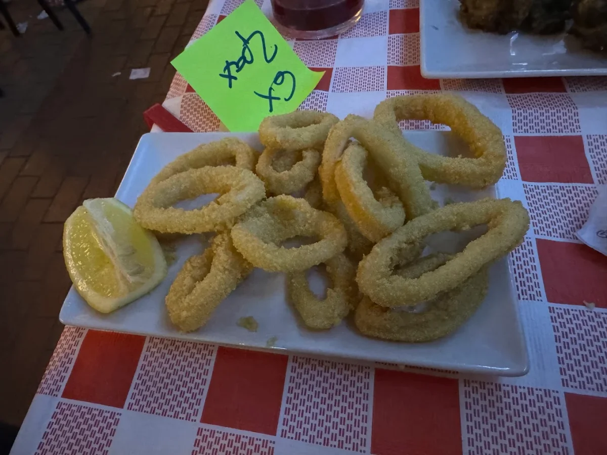 Calamares fritos en Casa Enriqueta