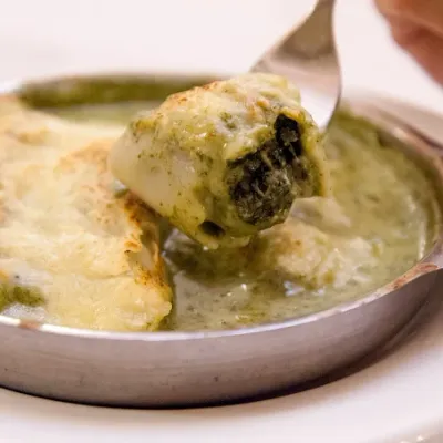 Canelones en Can Culleretes