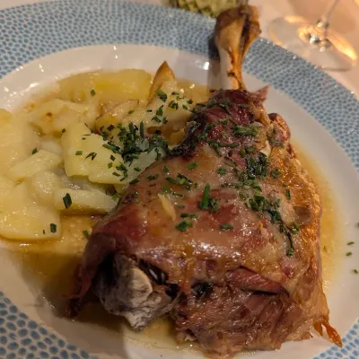 Ternasco de Aragón en Restaurante Palomeque
