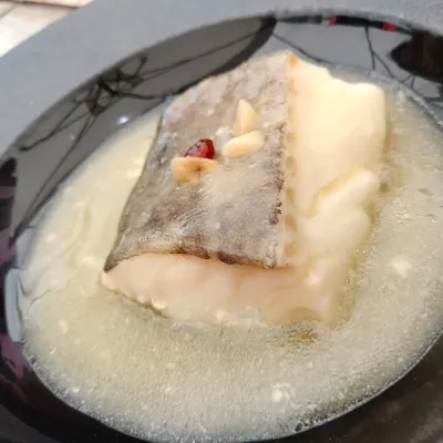 Bacalao al pilpil en Restaurante El Vasco de Vegueta