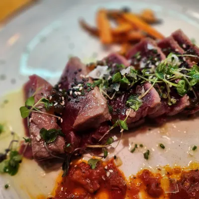 Tataki de atún en Sagartoki