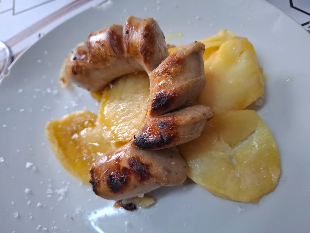 Salchicha de mano de hierro