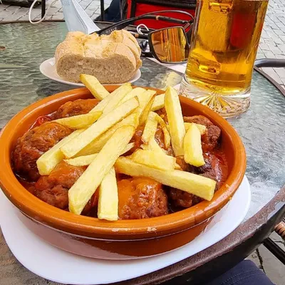 Albóndigas en Picoteo Café El Despacho