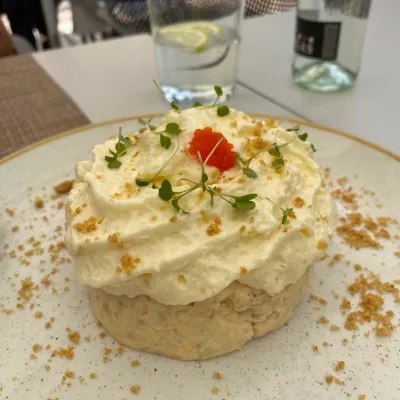 Ensaladilla en Restaurante Bodegón del Pueblo Canario