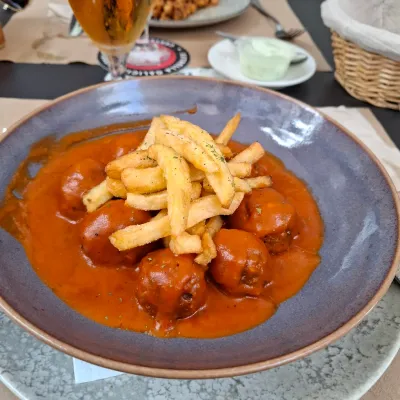 Albóndigas en El Rinconcito De Molina