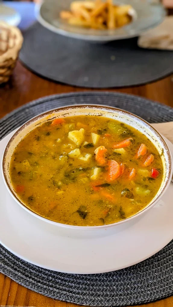 Potaje de berros en Restaurante Paladar Tejeda