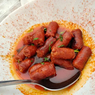 Chistorra en Restaurante El Vasco de Vegueta