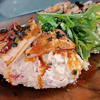 Ensaladilla en Restaurante Triciclo