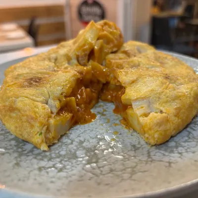 Tortilla de patatas en El Rinconcito De Molina