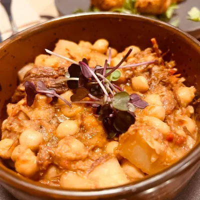 Ropa vieja en El Canaia de Cano