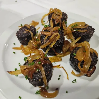 Morcilla de Burgos en La recova de Grau