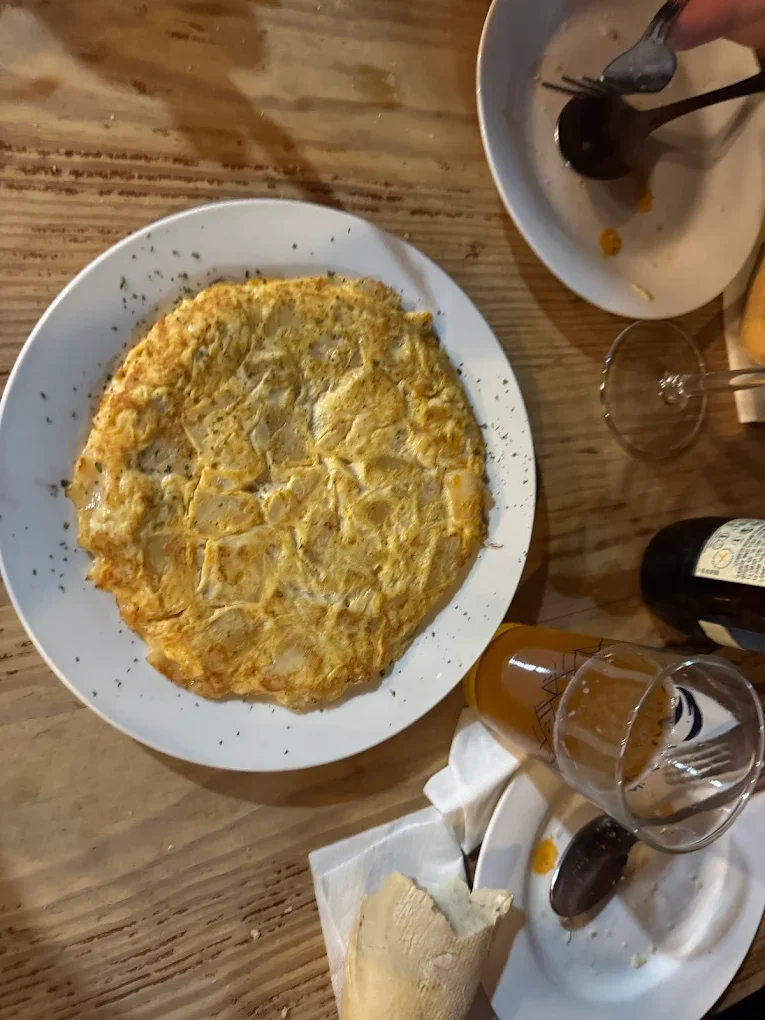 Tortilla de bacalao en Restaurante Tasca Galileo