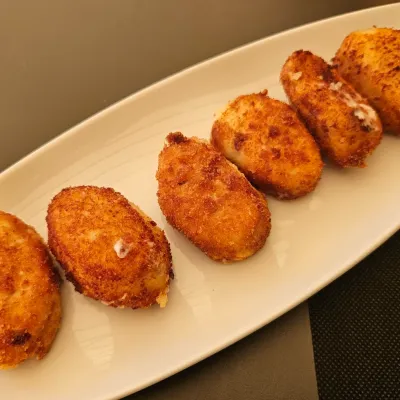 Croquetas en Restaurante La Patineta