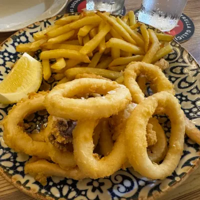 Calamares fritos en La Tasquita D'Ivan