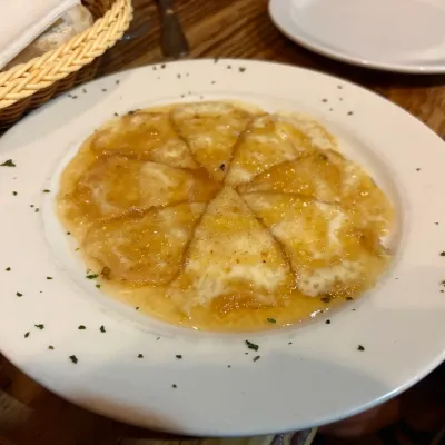 Queso frito en Restaurante Tasca Galileo
