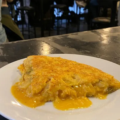 Tortilla de patatas en Pez Tortilla