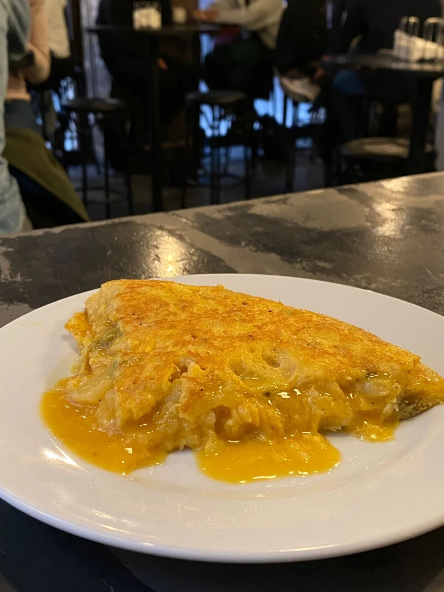 Tortilla de patatas en Pez Tortilla