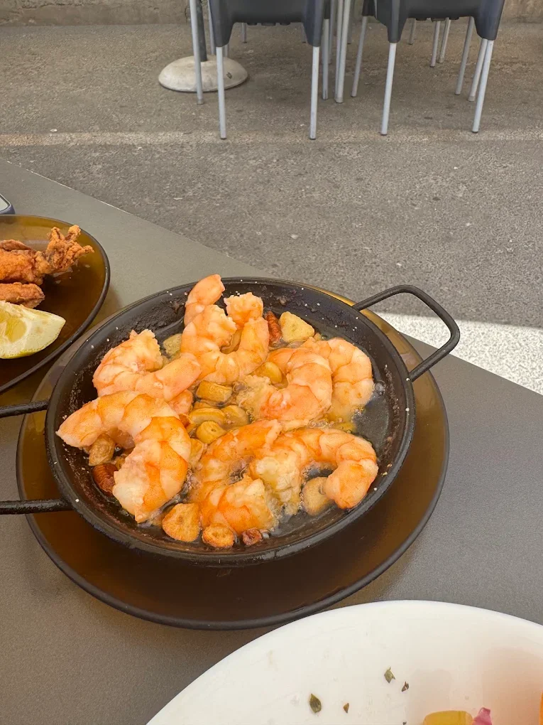 Gambas al ajillo en Bar Careta