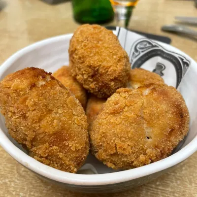 Croquetas en La Cecilia de Allende