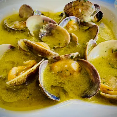 Almejas en Restaurante Asador Portuondo