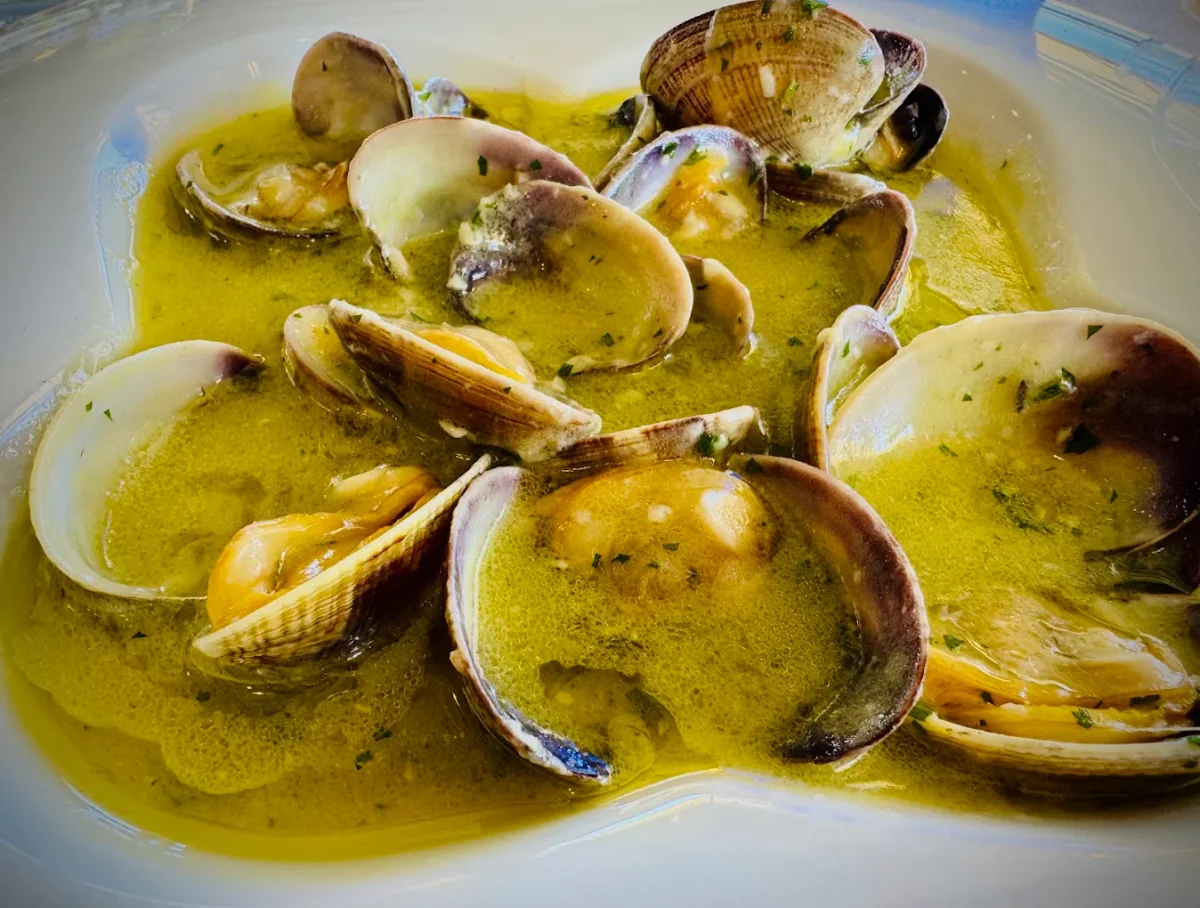Almejas en Restaurante Asador Portuondo