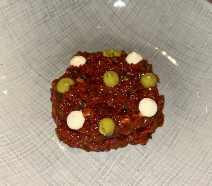 Steak tartar en El Santo Restaurante
