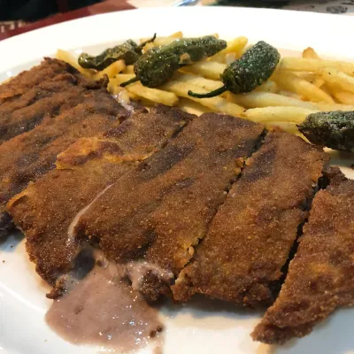 Cachopo en Restaurante El Pote