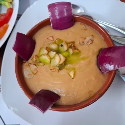 Gofio escaldado en Casa Mateo Restaurante