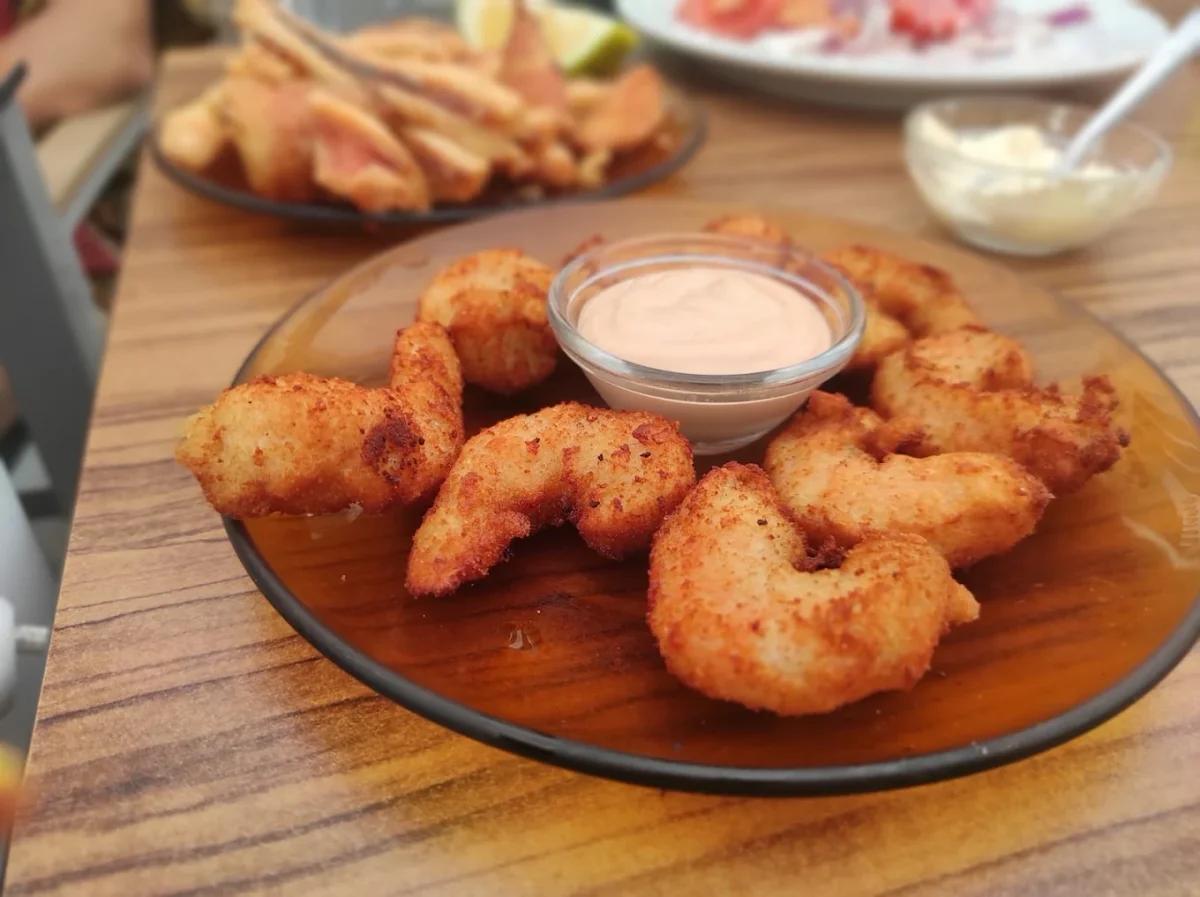 Gambas empanadas