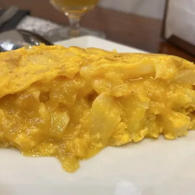 Tortilla de patatas en Bar Manuela Jimena